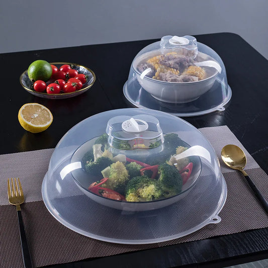 Microwave heating insulation dish cover